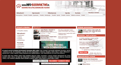 Desktop Screenshot of info-budownictwo.pl