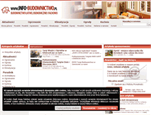 Tablet Screenshot of info-budownictwo.pl